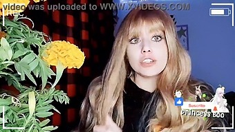 Stunning Woman Wearing A Lovely Wig