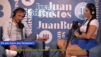 Juan Bustos Podcast Features Salome Gil'S Tight Pussy Getting Pounded By A Sexy Midget